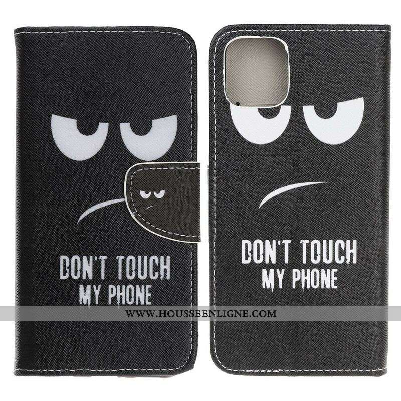 Housse iPhone 13 Pro Don't Touch My Phone