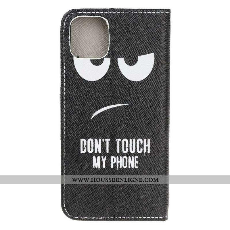 Housse iPhone 13 Pro Don't Touch My Phone