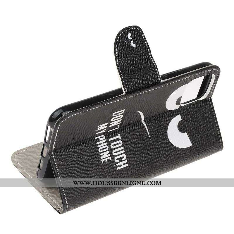 Housse iPhone 13 Pro Don't Touch My Phone