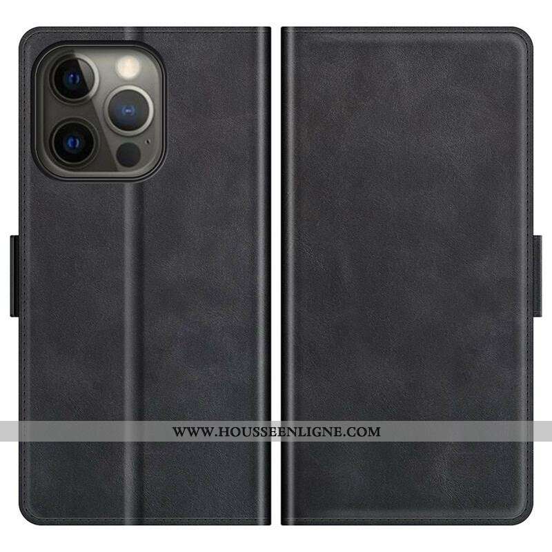 Housse iPhone 13 Pro Double Fermoir