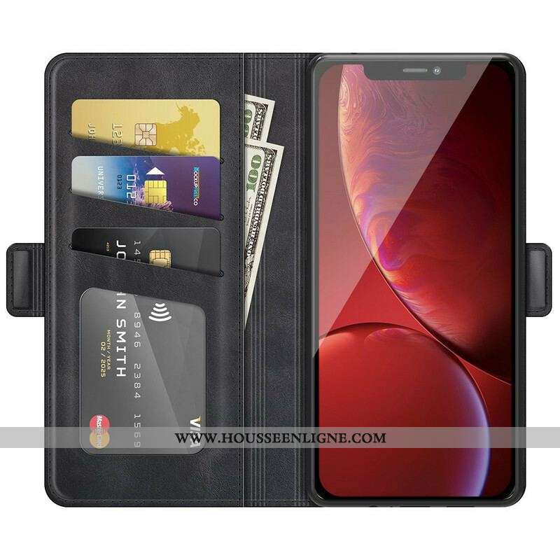 Housse iPhone 13 Pro Double Fermoir