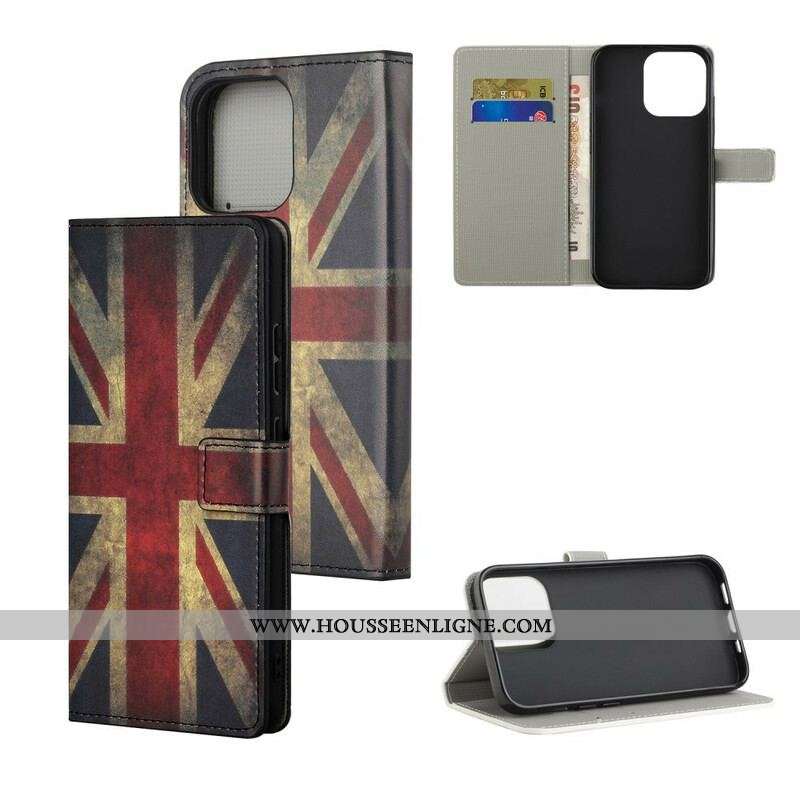 Housse iPhone 13 Pro Drapeau Angleterre