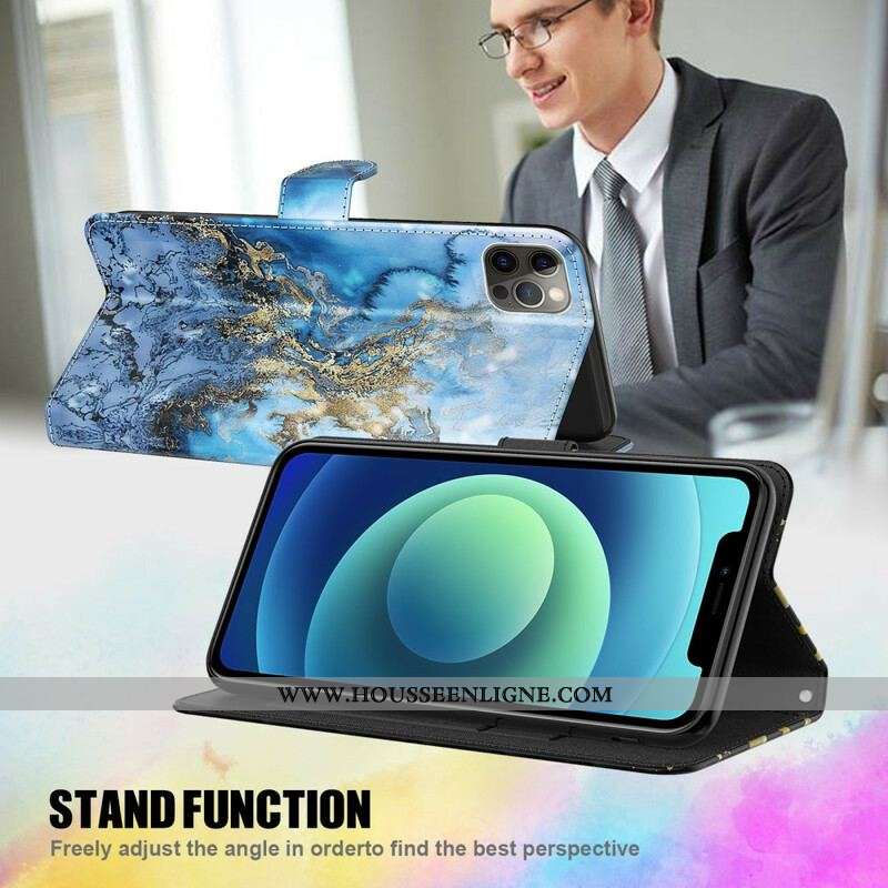 Housse iPhone 13 Pro Dégradé Paillettes