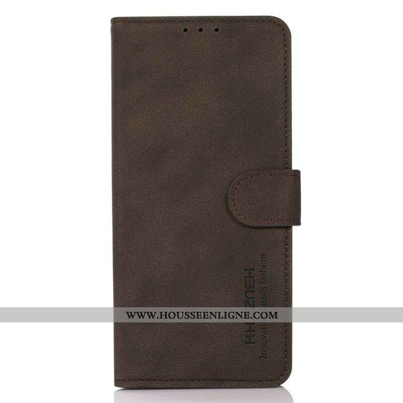Housse iPhone 13 Pro Effet Cuir Fashion KHAZNEH