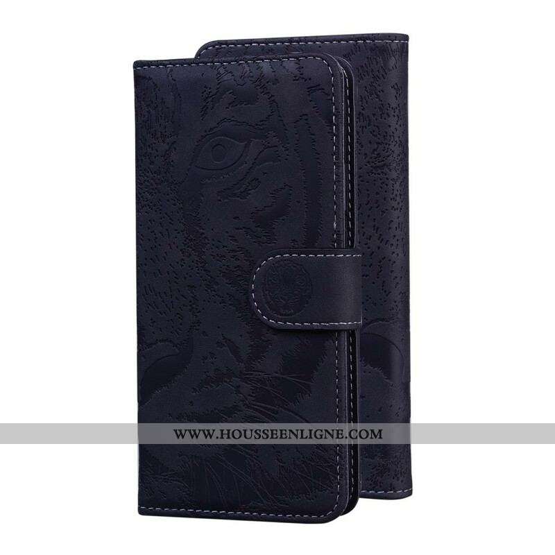 Housse iPhone 13 Pro Empreinte Face de Tigre