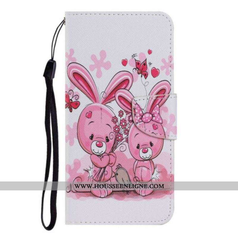 Housse iPhone 13 Pro Lapins