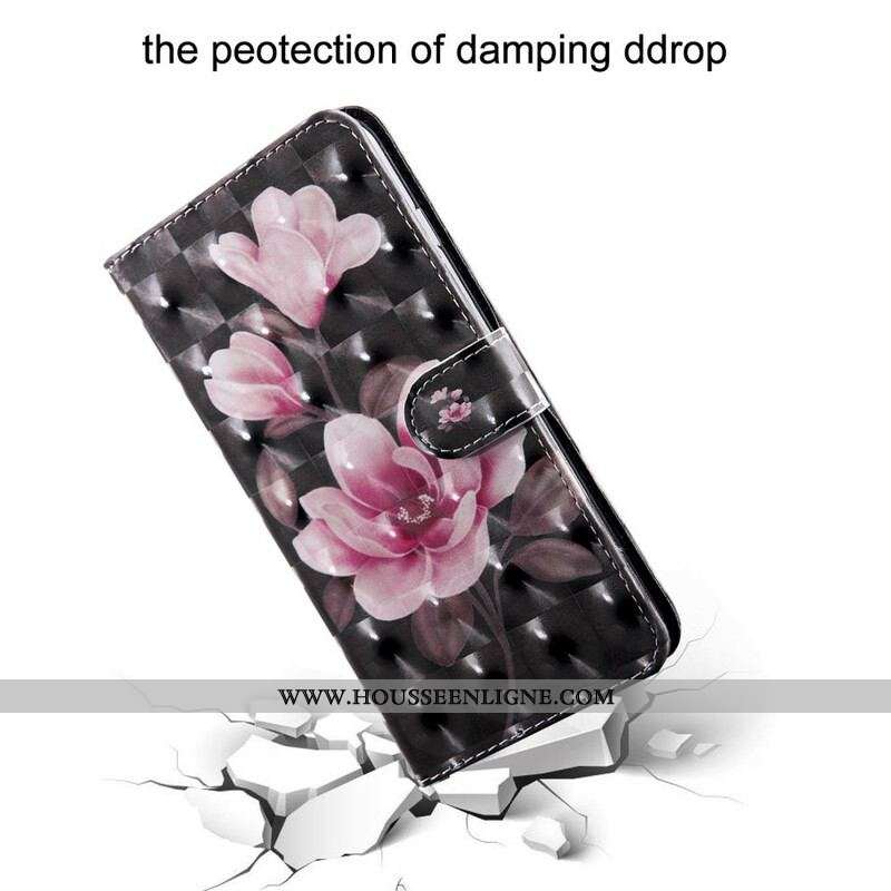 Housse iPhone 13 Pro Light Spot Fleurs Blossom
