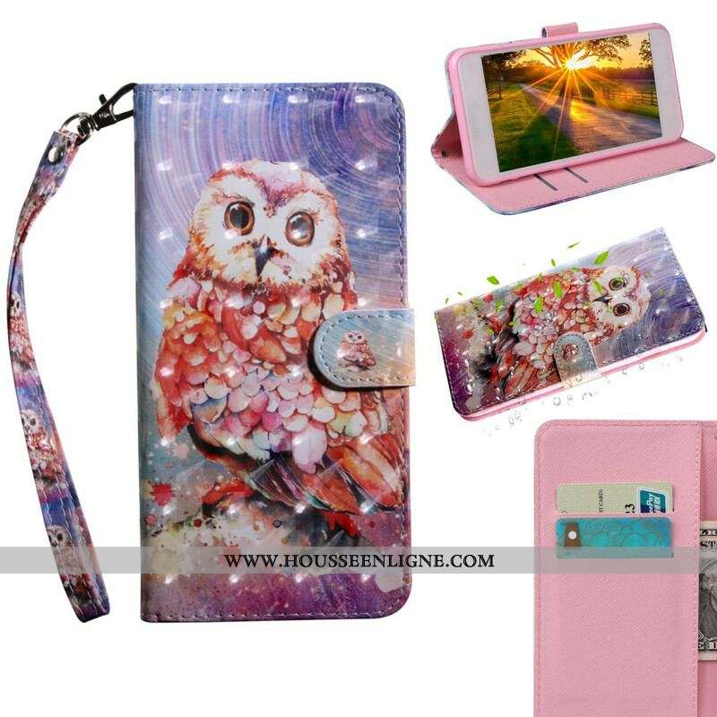Housse iPhone 13 Pro Light Spot Germain le Hibou