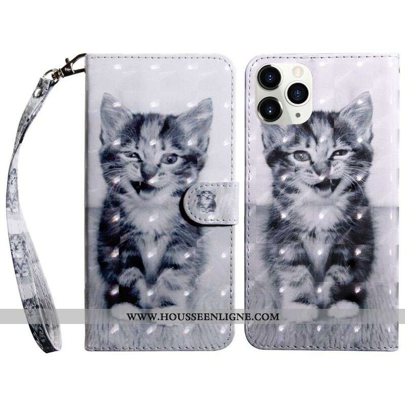 Housse iPhone 13 Pro Light Spot Ignace le Chaton