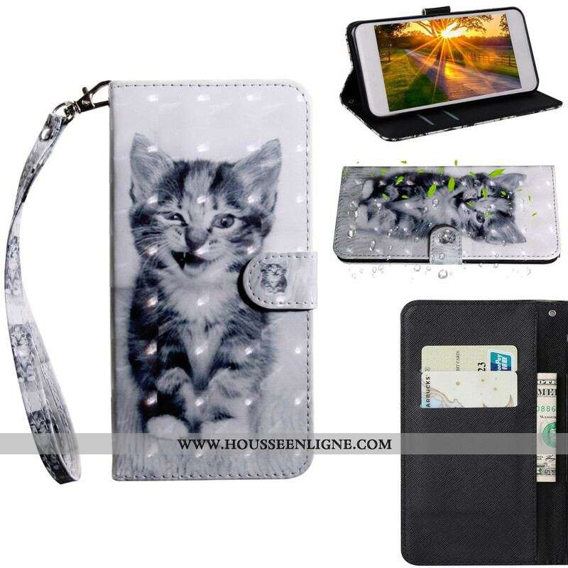 Housse iPhone 13 Pro Light Spot Ignace le Chaton