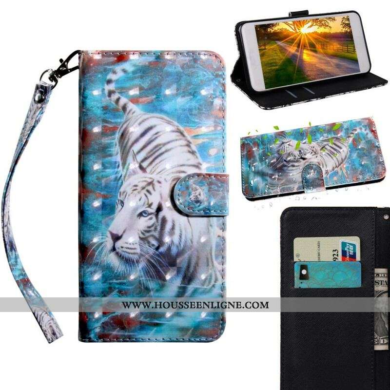 Housse iPhone 13 Pro Light Spot Lucien le Tigre