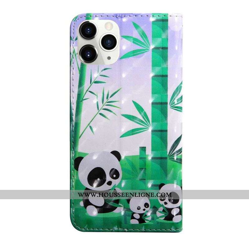 Housse iPhone 13 Pro Light Spot Pandas