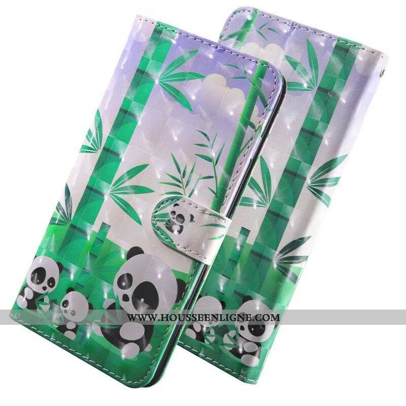 Housse iPhone 13 Pro Light Spot Pandas