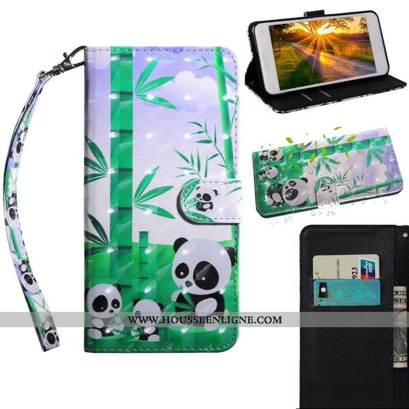Housse iPhone 13 Pro Light Spot Pandas