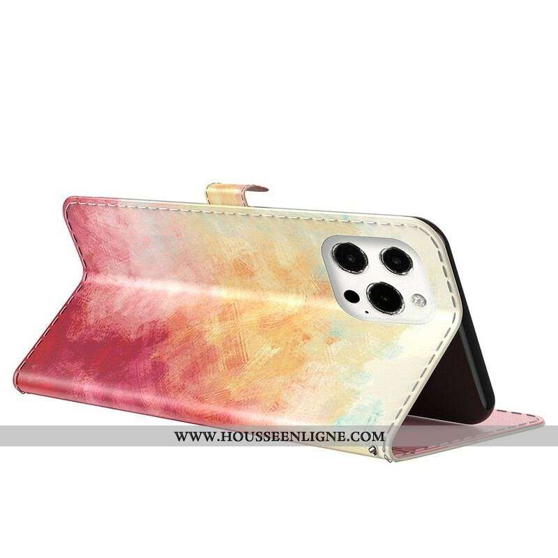 Housse iPhone 13 Pro Max Aquarelle