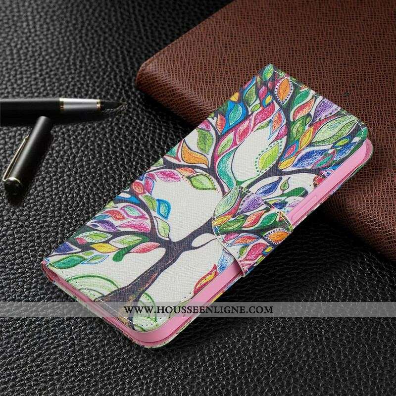 Housse iPhone 13 Pro Max Arbre Coloré