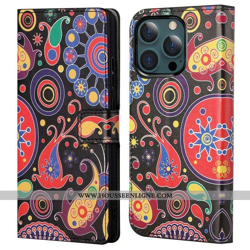 Housse iPhone 13 Pro Max Design Galaxie