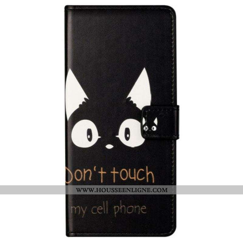 Housse iPhone 13 Pro Max Don't Touch My Cell Phone
