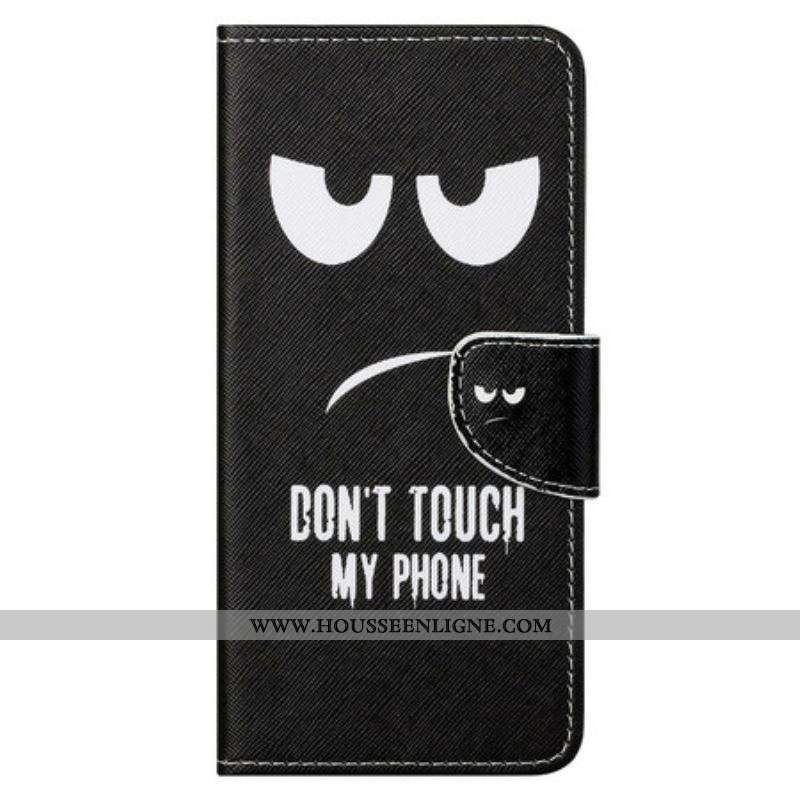 Housse iPhone 13 Pro Max Don't Touch My Phone