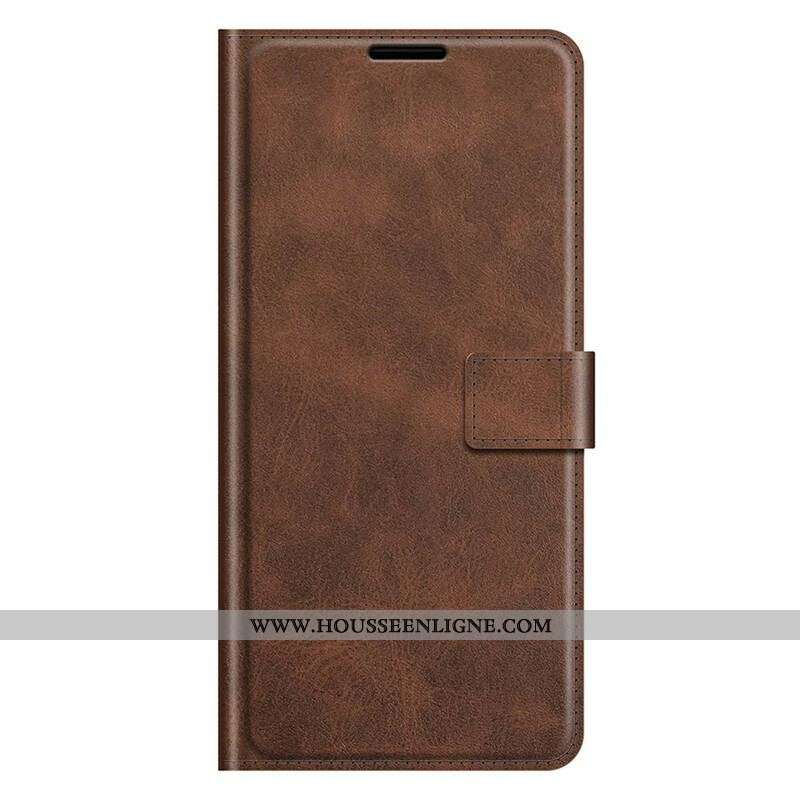 Housse iPhone 13 Pro Max Effet Cuir Slim Extrême