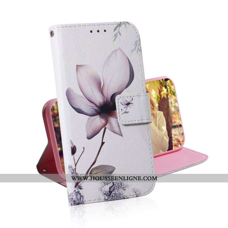 Housse iPhone 13 Pro Max Fleur Vieux Rose