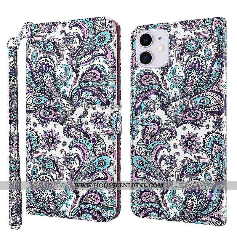 Housse iPhone 13 Pro Max Fleurs Motifs