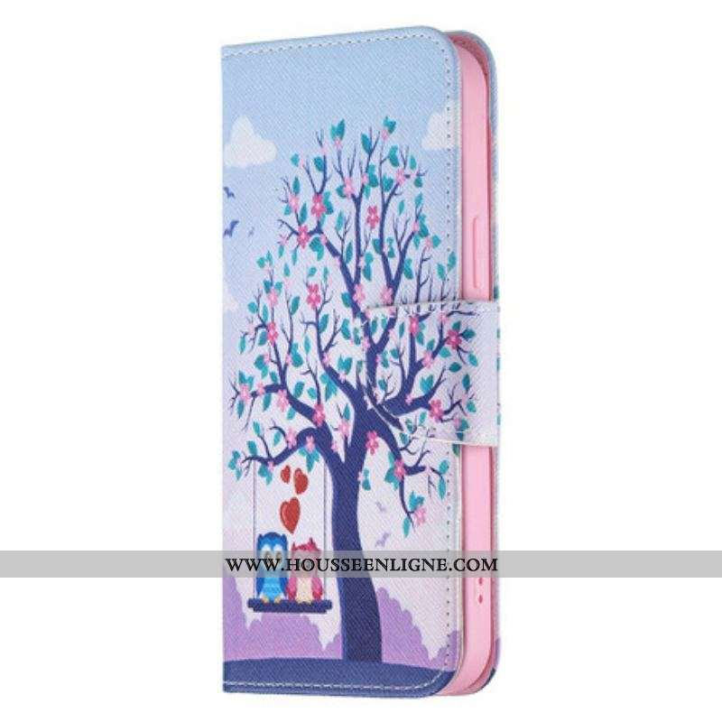 Housse iPhone 13 Pro Max Hiboux sur La Balancoire