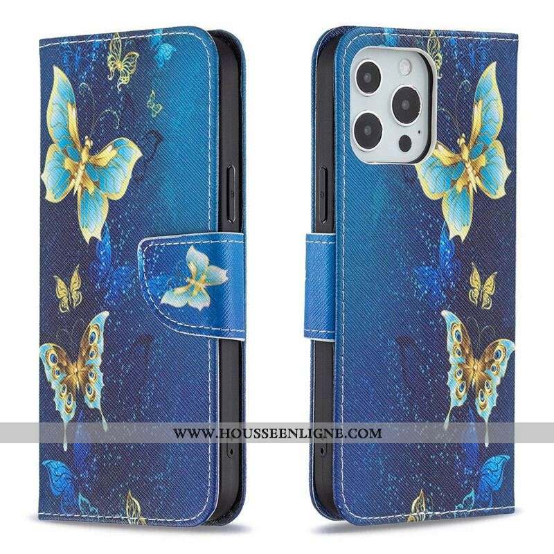 Housse iPhone 13 Pro Max Incroyables Papillons