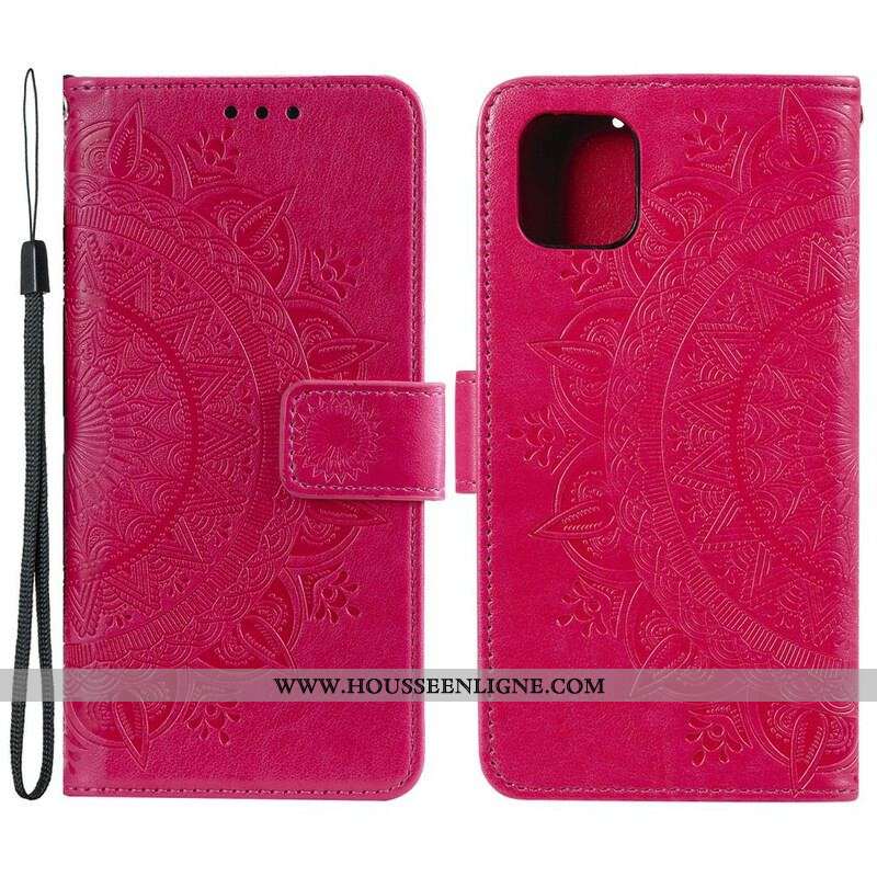 Housse iPhone 13 Pro Max Mandala Soleil