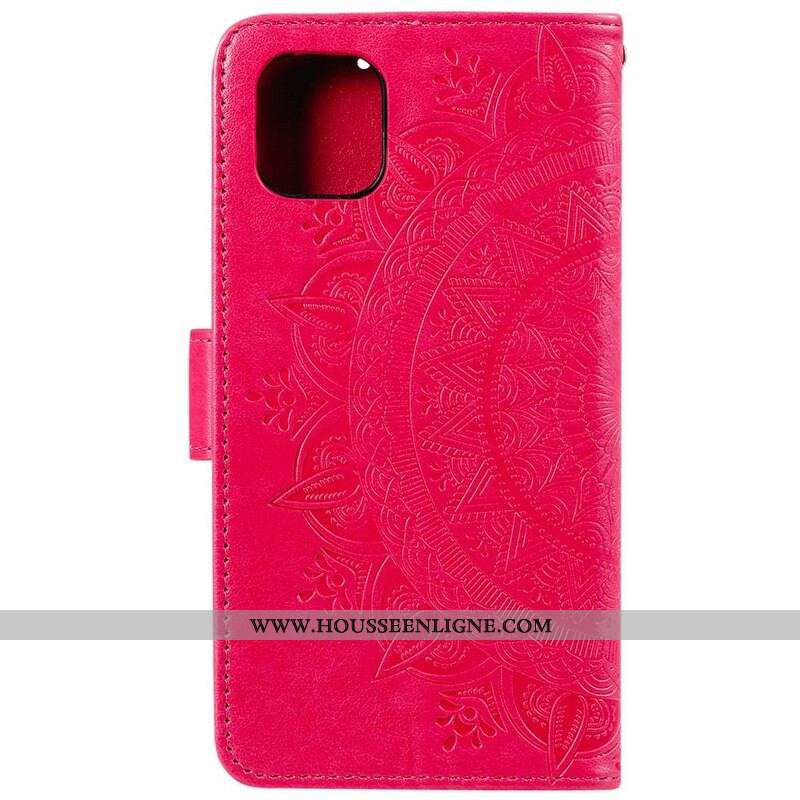 Housse iPhone 13 Pro Max Mandala Soleil