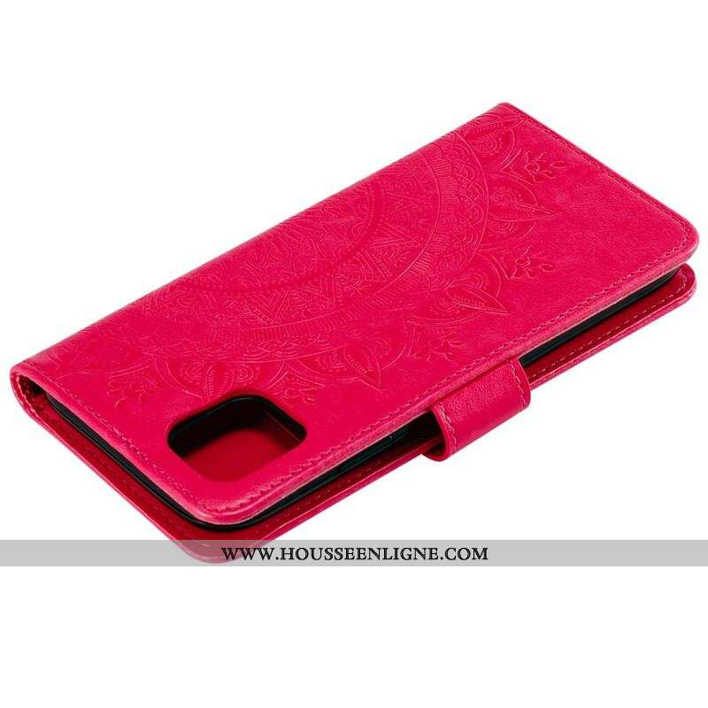 Housse iPhone 13 Pro Max Mandala Soleil