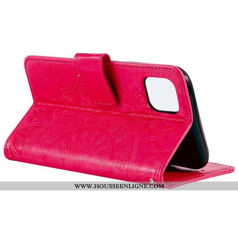 Housse iPhone 13 Pro Max Mandala Soleil
