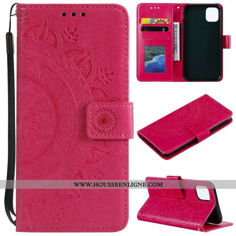 Housse iPhone 13 Pro Max Mandala Soleil