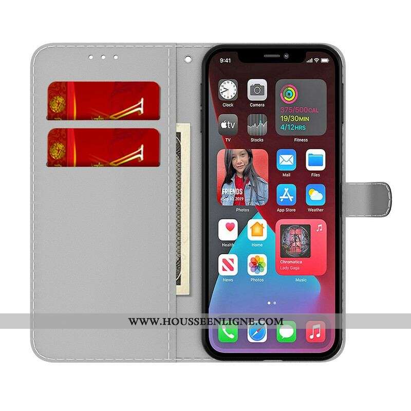 Housse iPhone 13 Pro Max Motif Abstrait