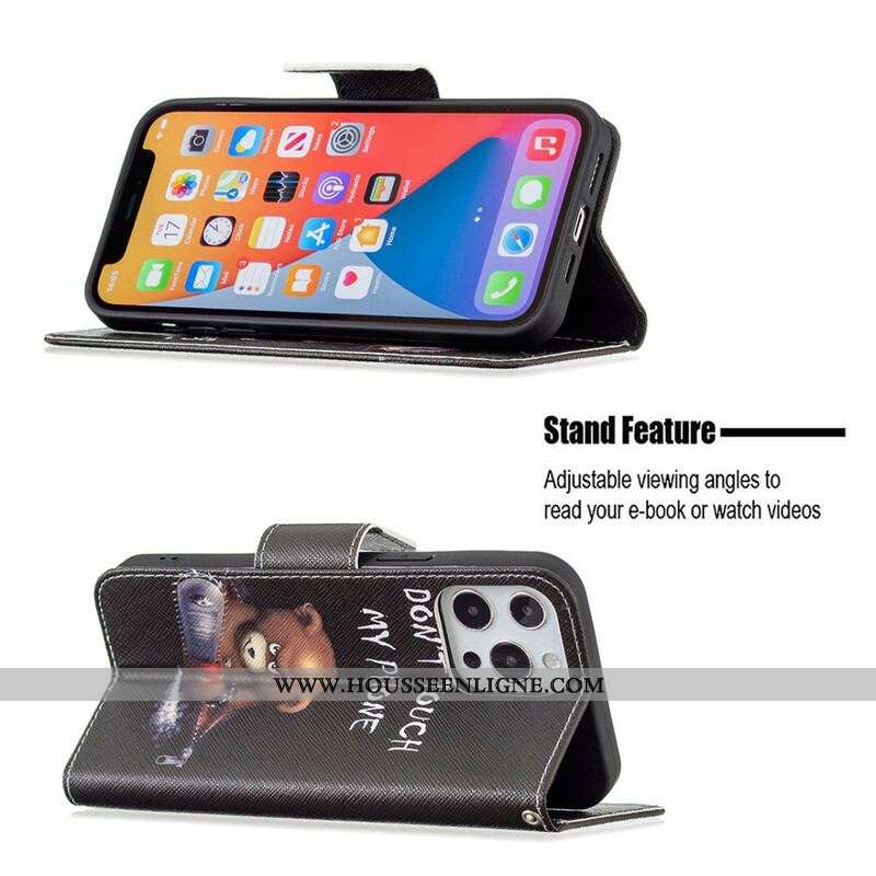 Housse iPhone 13 Pro Max Ours Dangereux