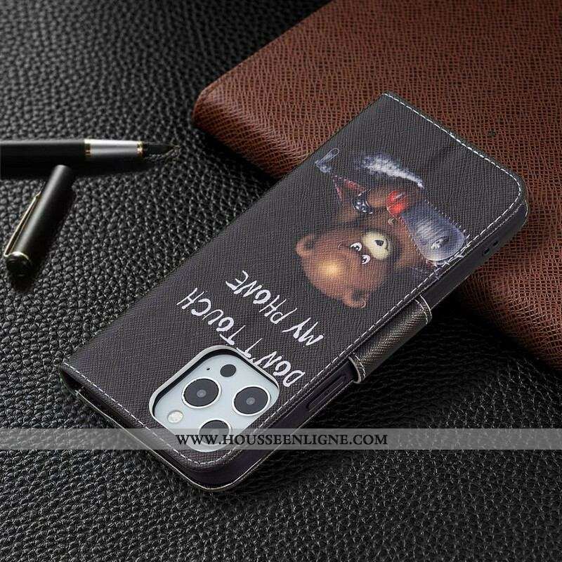 Housse iPhone 13 Pro Max Ours Dangereux