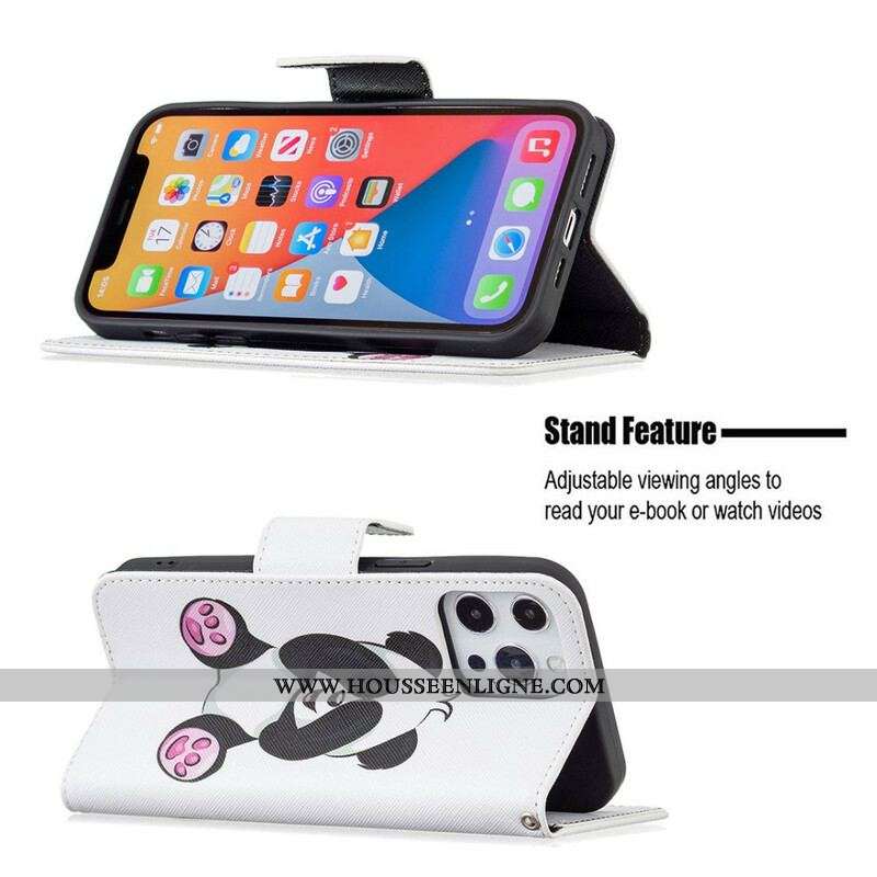 Housse iPhone 13 Pro Max Panda Fun