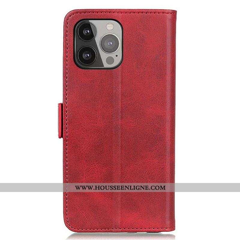 Housse iPhone 13 Pro Max Rabat Double