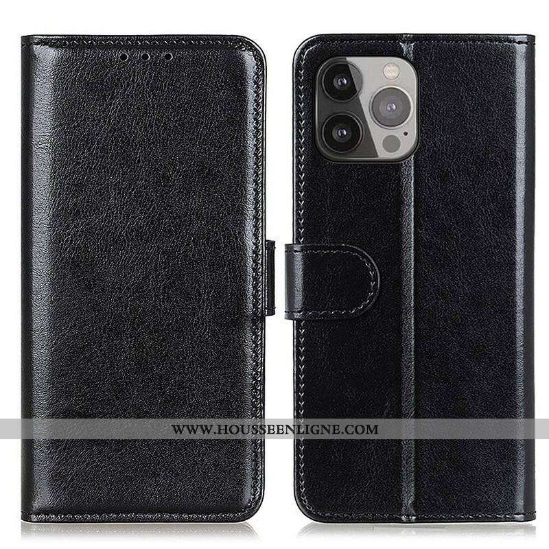 Housse iPhone 13 Pro Max Simili Cuir Finesse
