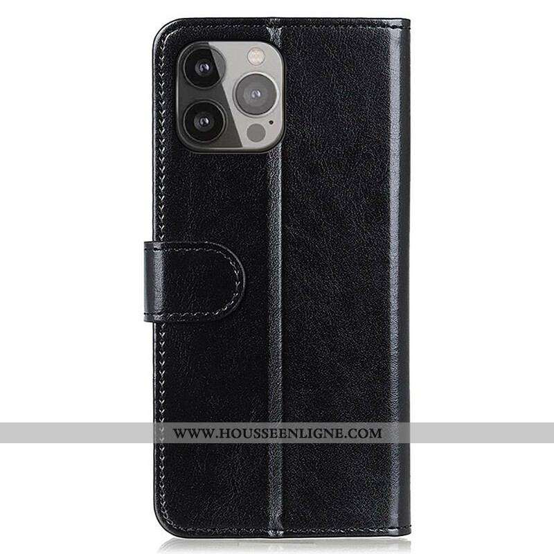 Housse iPhone 13 Pro Max Simili Cuir Finesse