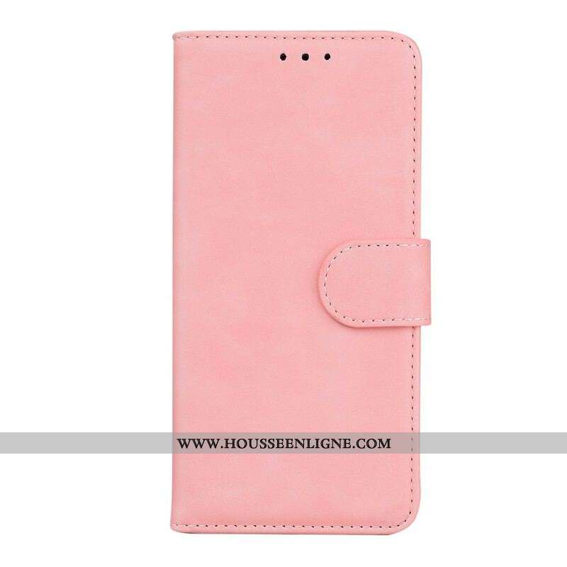 Housse iPhone 13 Pro Max Style Cuir Couture