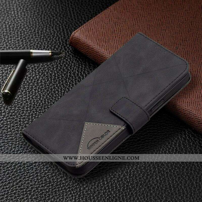 Housse iPhone 13 Pro Max Triangles Binfen Color