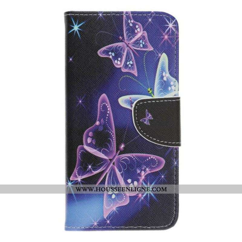 Housse iPhone 13 Pro Papillons Modernes