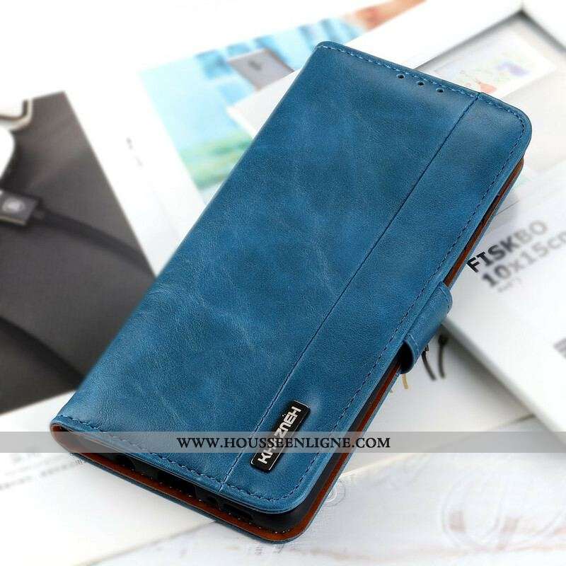 Housse iPhone 13 Pro Style Cuir Élégance KHAZNEH