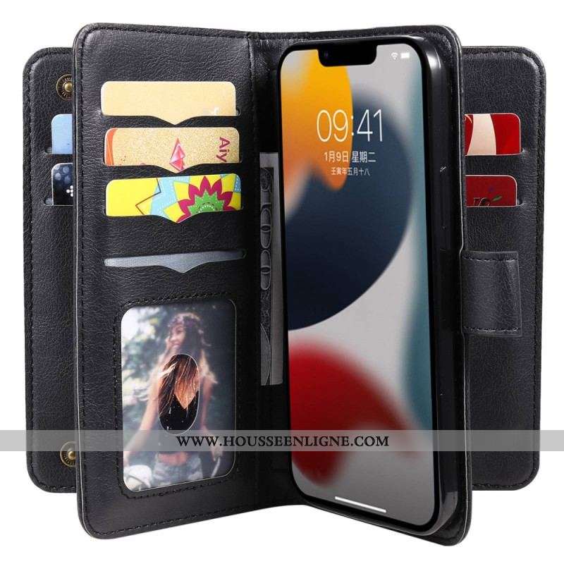 Housse iPhone 14 10 Porte-cartes