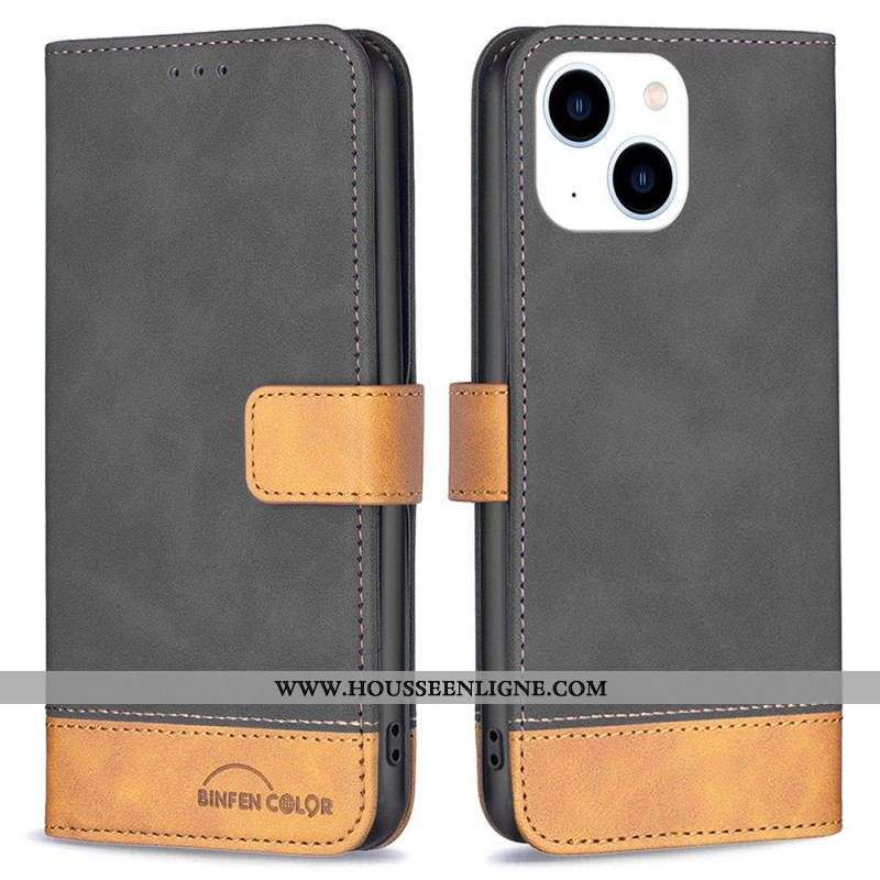 Housse iPhone 14 Bicolore BINFEN COLOR