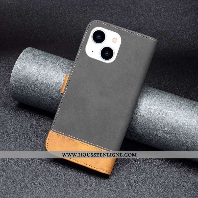 Housse iPhone 14 Bicolore BINFEN COLOR