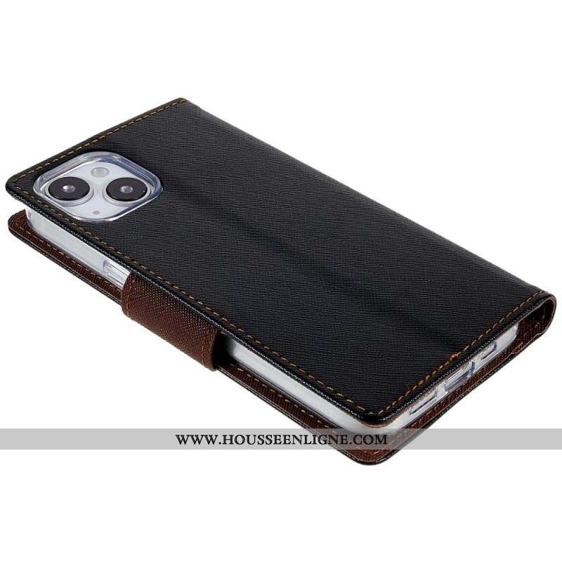 Housse iPhone 14 Bicolore Mercury Goospery