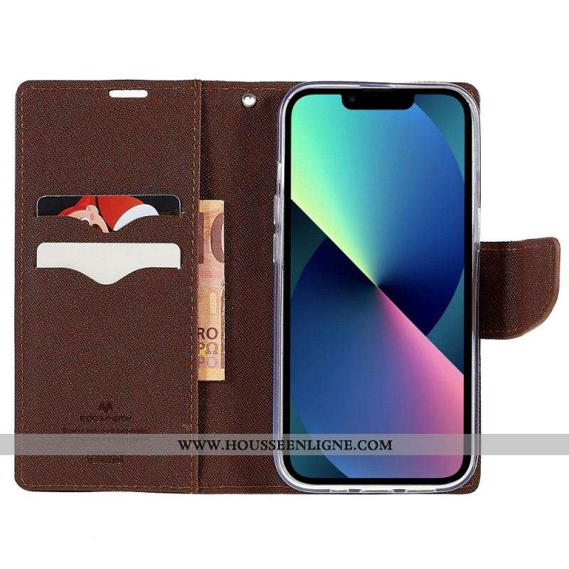 Housse iPhone 14 Bicolore Mercury Goospery