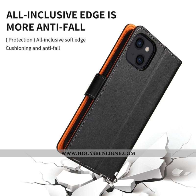 Housse iPhone 14 Business Bicolore
